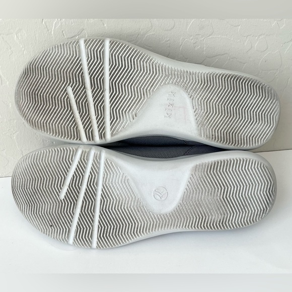 Kizik Madrid hands free sneakers grey 10.5 - Picture 4 of 9